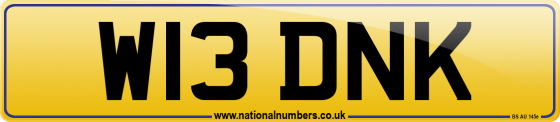 W13 DNK