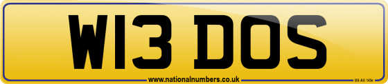 W13 DOS