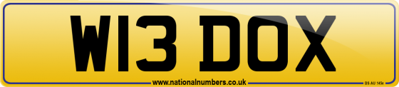 W13 DOX