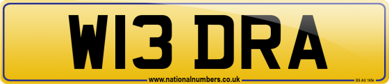 W13 DRA