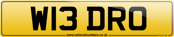 W13 DRO