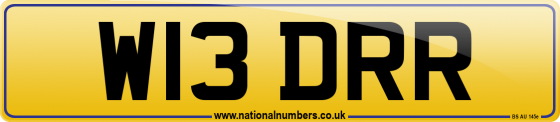 W13 DRR