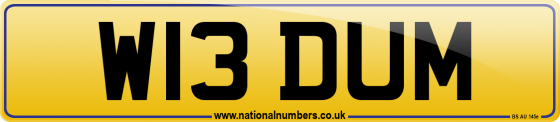 W13 DUM