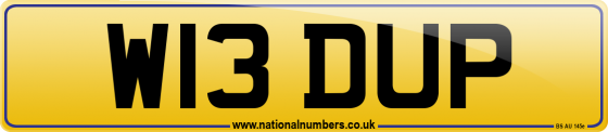 W13 DUP
