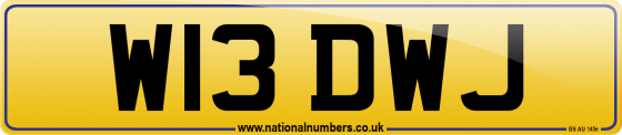 W13 DWJ