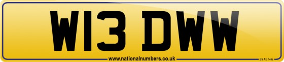 W13 DWW