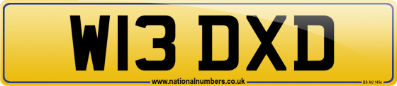 W13 DXD
