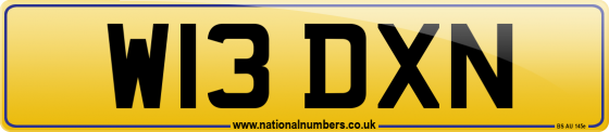 W13 DXN