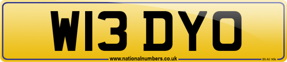 W13 DYO