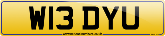 W13 DYU