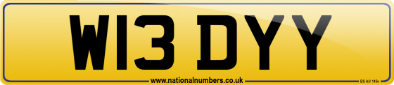 W13 DYY
