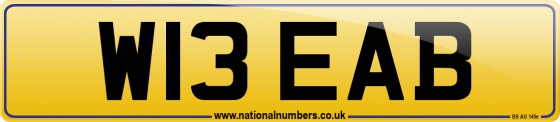 W13 EAB