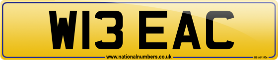 W13 EAC