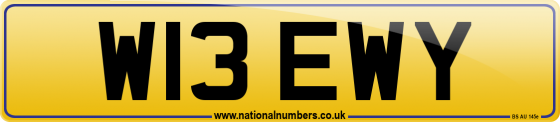 W13 EWY