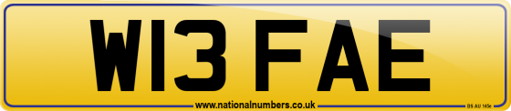 W13 FAE