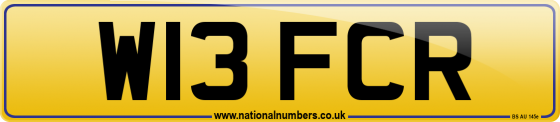W13 FCR