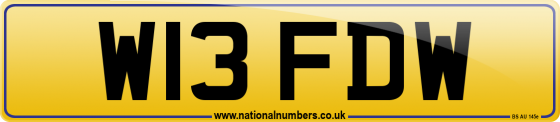 W13 FDW