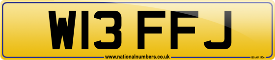 W13 FFJ