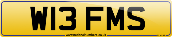 W13 FMS