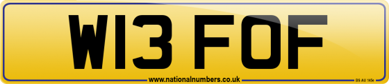 W13 FOF