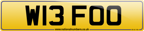 W13 FOO