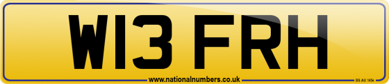 W13 FRH