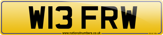 W13 FRW