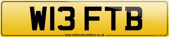 W13 FTB