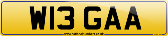 W13 GAA