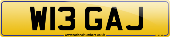 W13 GAJ