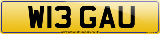 W13 GAU