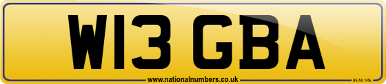W13 GBA