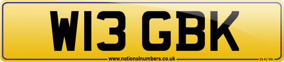 W13 GBK