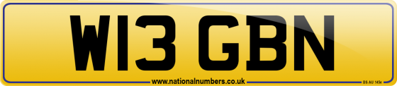 W13 GBN