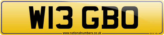W13 GBO