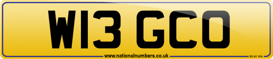 W13 GCO