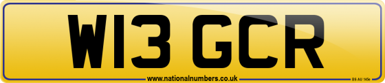 W13 GCR
