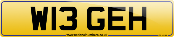 W13 GEH
