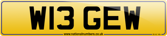 W13 GEW