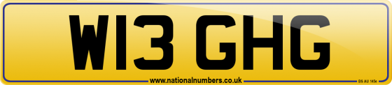 W13 GHG
