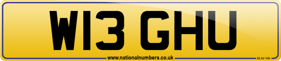 W13 GHU