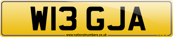 W13 GJA