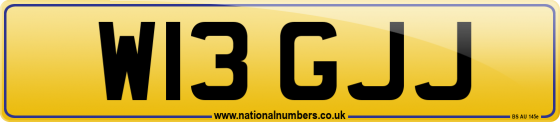 W13 GJJ