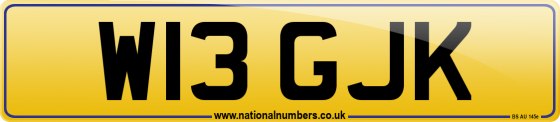 W13 GJK