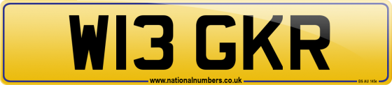 W13 GKR