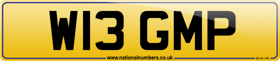 W13 GMP