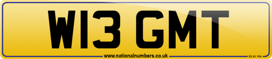W13 GMT