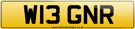 W13 GNR