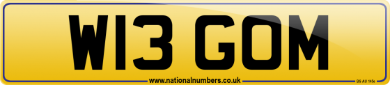 W13 GOM