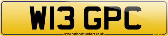 W13 GPC